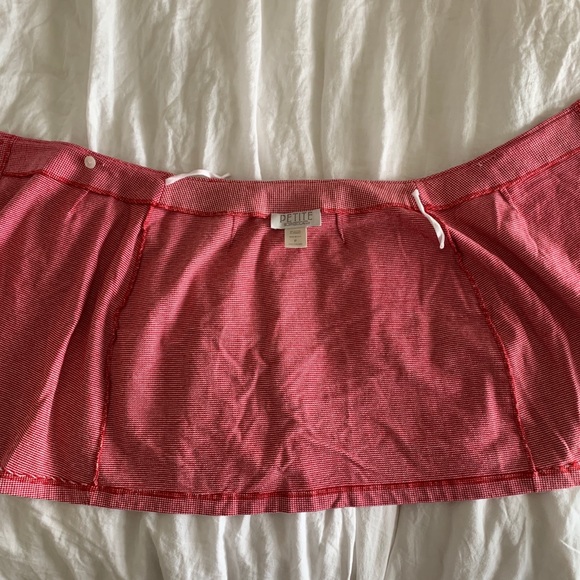 red checkered wrap skirt - Picture 2 of 4